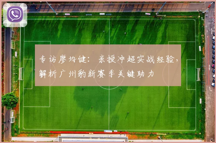 专访廖均健：亲授冲超实战经验，解析广州豹新赛季关键助力